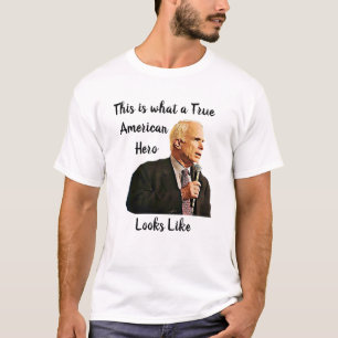 Camiseta Así es como se ve un verdadero héroe estadounidens