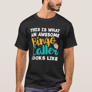 Camiseta Así Es Como Se Ve Una Ilustrante Llamadora De Bing