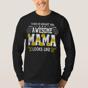 Camiseta Así es como se ve una mamá alucinante