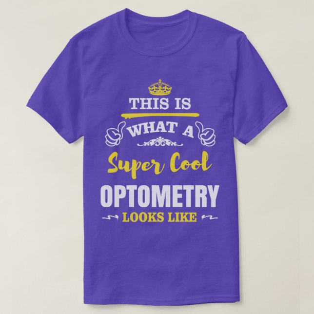 CAMISETA ASÍ ES COMO SE VE UNA SUPER OPTOMETRÍA DE GUAY (Diseño del anverso)