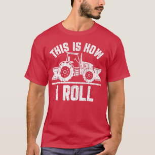 Camiseta Así Es Como Trato De Granja Graciosa Para Agricult