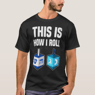 Camiseta Así Es Como Trato Hanukkah Dreidel Chanukah