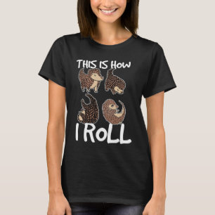Camiseta Así Es Como Trato Pangolin Cute Pota