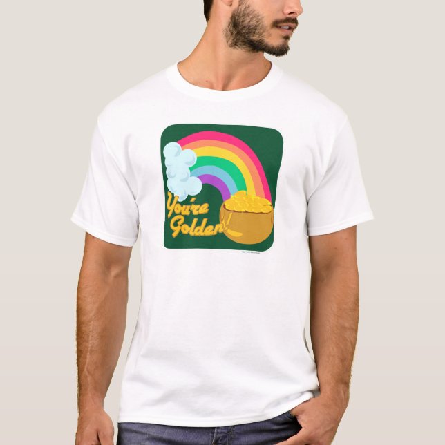 Camiseta Así es la olla dorada del Personalizado del oro (Anverso)