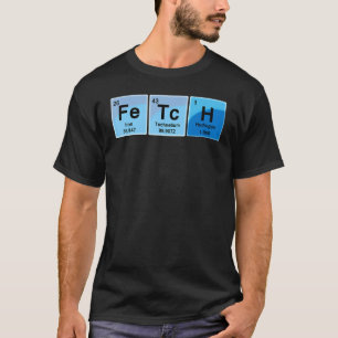 Camiseta Así es la tabla periódica de búsqueda