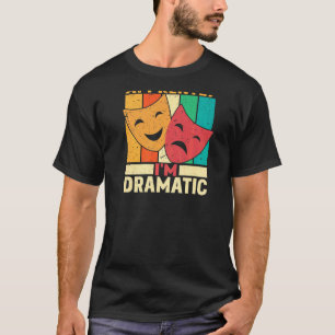 Camiseta Así que aparentemente soy un teatro de huellas dra