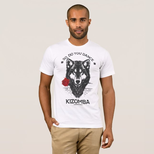 Camiseta Así que, ¿bailas kizomba? (Anverso completo)