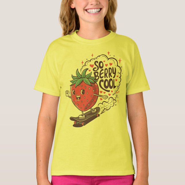 Camiseta Así que Berry fresco dulce fresa Fruta (Anverso)
