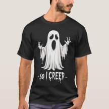 Así que creí a Halloween Boo Ghost Funny Creep Yea