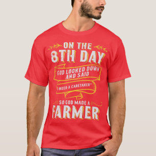 Camiseta Así que Dios hizo una agricultura agrícola para ag