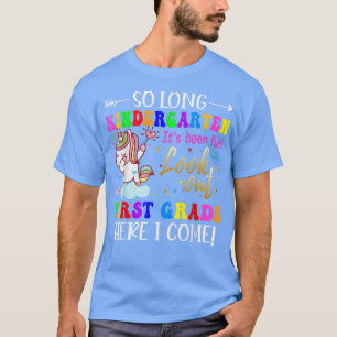 Camiseta Así que el jardín de infantes de aquí viene un niñ