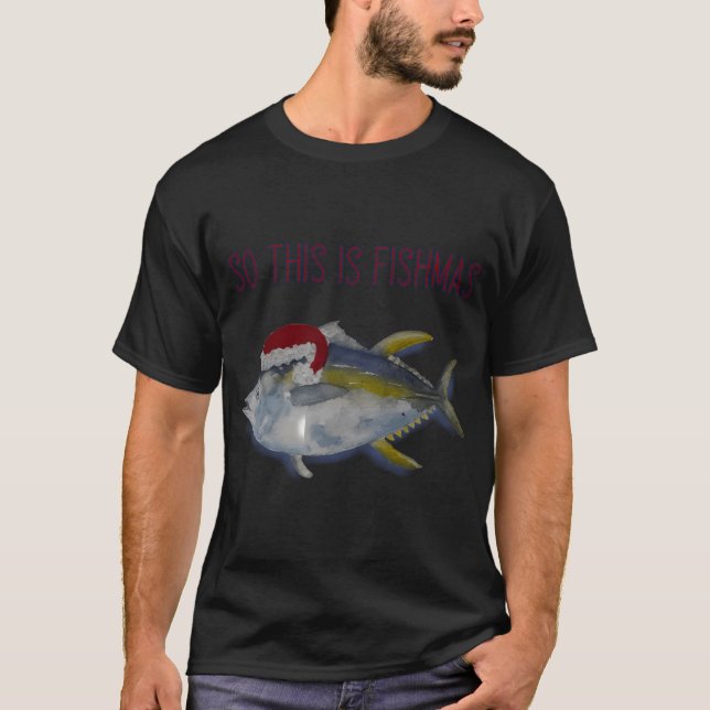 Camiseta Así que esto es Fishmas (Anverso)