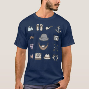 Camiseta Así que hipster