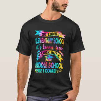 Camiseta Así que la escuela primaria larga mira la escuela 