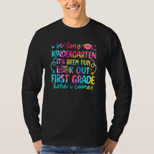Camiseta Así que los jardines de infantes de primer grado m