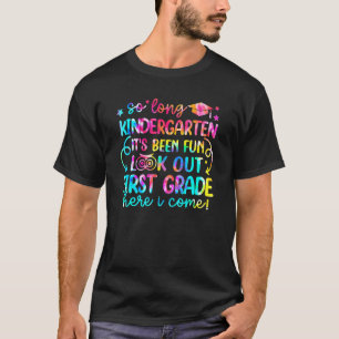Camiseta Así Que Los Jardines De Niños Tienen Un Primer Gra