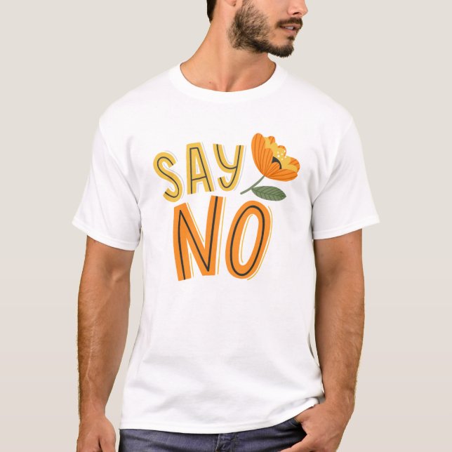 Camiseta Así que no (Anverso)