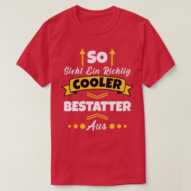 Camiseta Así que Sieht Ein Richtig Cooler Busfahrer aus 3 (Diseño del anverso)