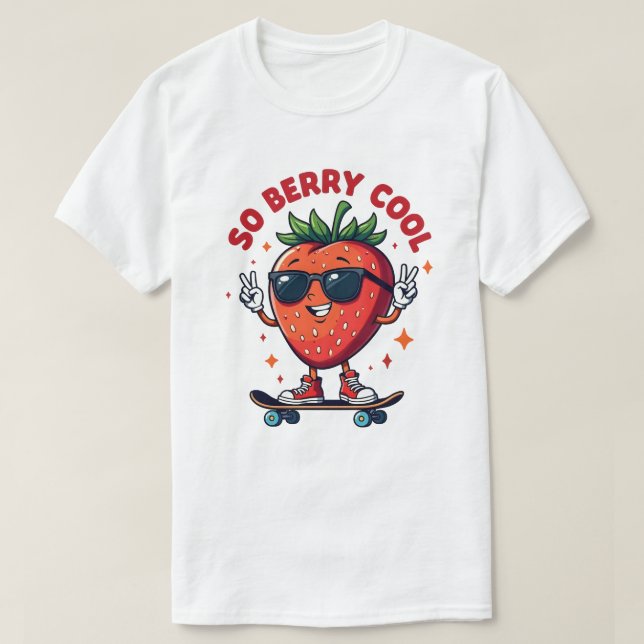 Camiseta Así que temporada de fresa de Guay Berry Lover (Diseño del anverso)