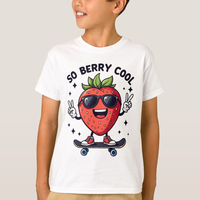 Camiseta Así que temporada de fresa de Guay Berry Lover (Anverso)