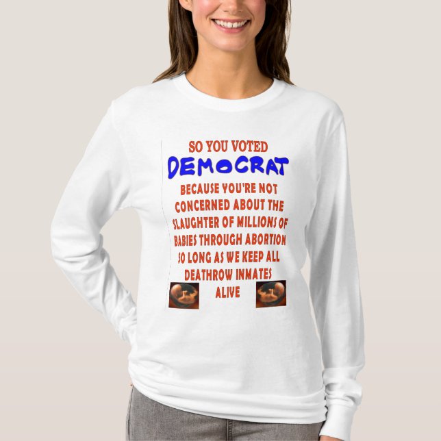 CAMISETA ASÍ QUE VOTARON DEMOCTAT (Anverso)