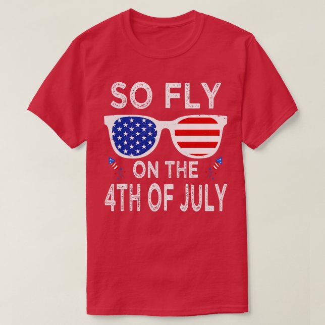 Camiseta Así que vuela el 4 de julio (1) (Diseño del anverso)