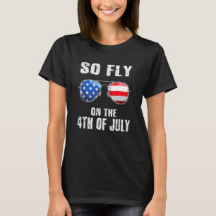 Camiseta Así Que Vuelo 4 De Julio Bandera Estadounidense Ga
