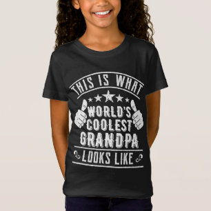 Camiseta Así se ve el abuelo más frío del mundo