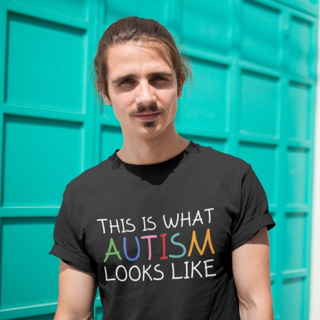Camiseta Así se ve el autismo (Subido por el creador)