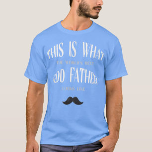 Camiseta Así Se Ve El Mundo Mejor Padre De Dios