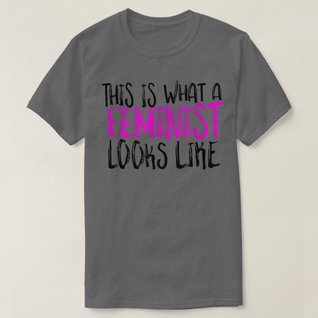 Camiseta Así Se Ve Un Feminismo De Diseño (Diseño del anverso)