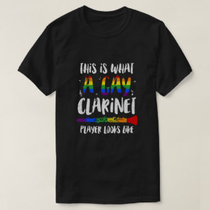Camiseta Así Se Ve Un Gay Clarinet Como LGBT