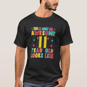 Camiseta Así Se Ve Un Increíble Niño De 11 Años