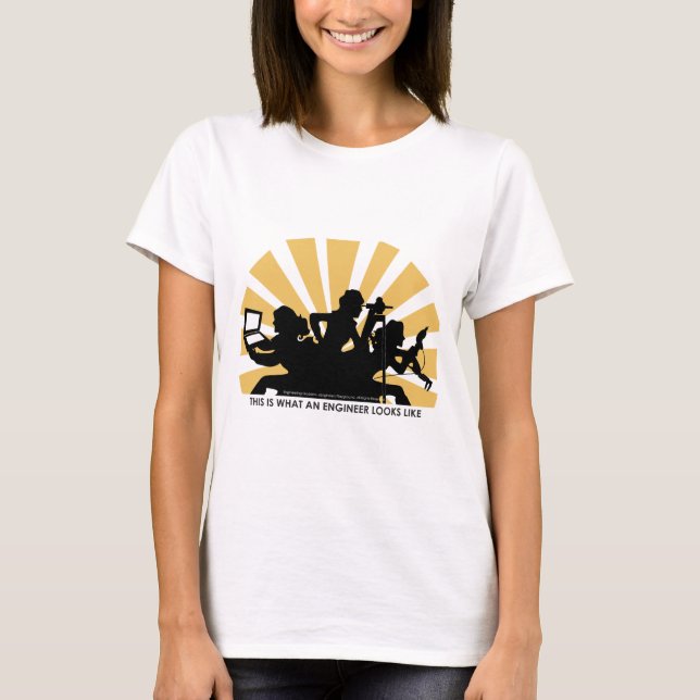 Camiseta Así se ve un ingeniero (Anverso)
