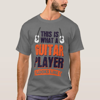 Camiseta Así Se Ve Un Jugador De Guitarra Premium