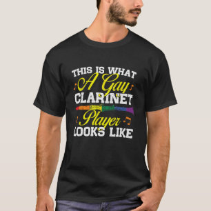 Camiseta Así Se Ve Un Jugador Gay Clarinet - Cl