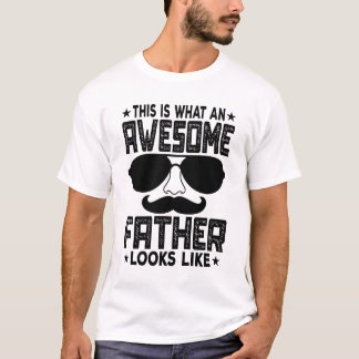 Camiseta Así Se Ve Un Padre Increíble
