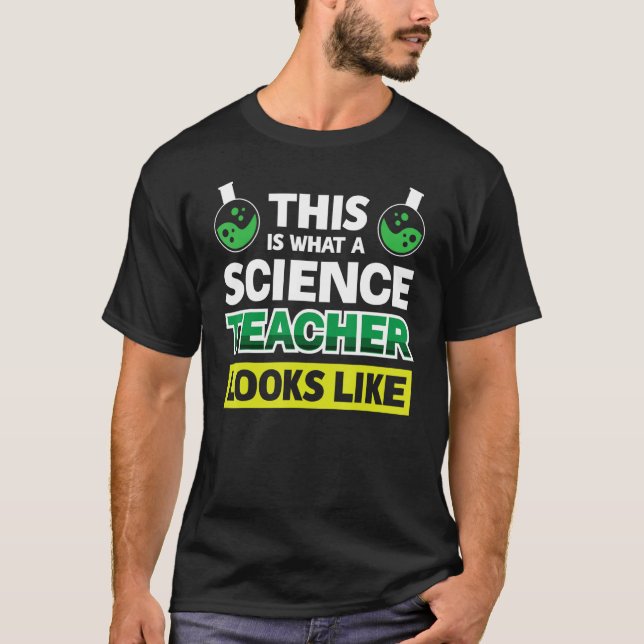 Camiseta Así Se Ve Un Profesor De Ciencia (Anverso)