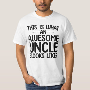 Camiseta Así Se Ve Un Tío Increíble