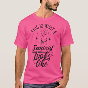 Camiseta Así Se Ve Una Feminista Diciendo Feminismo