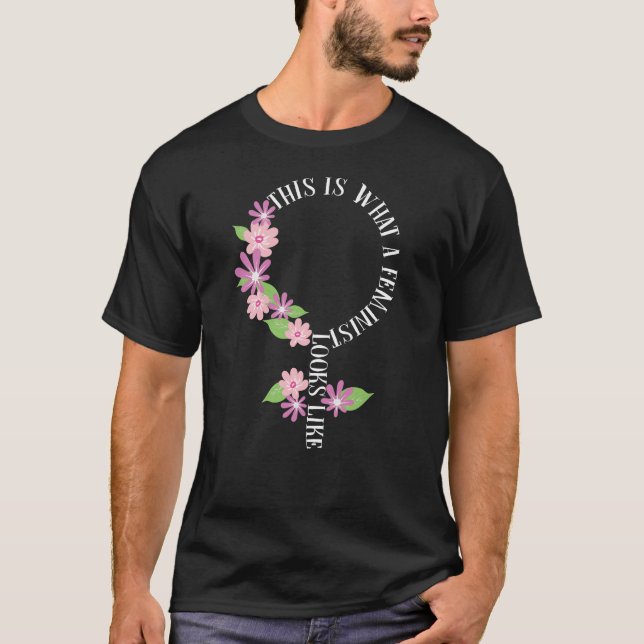 Camiseta Así Se Ve Una Flor De Símbolo (Anverso)