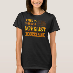Camiseta Así Se Ve Una Novelista