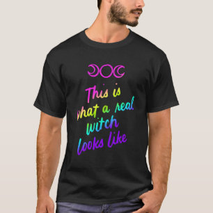 Camiseta Así Se Ve Una Verdadera Bruja Como Halloween De Wi