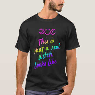Camiseta Así Se Ve Una Verdadera Bruja Como Halloween De Wi