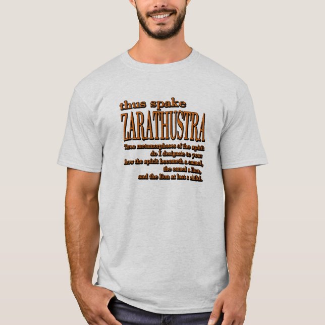Camiseta Así Spake Zarathustra (Anverso)