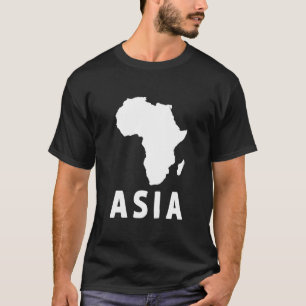 Camiseta Asia África Extraña mordaza Extraña Humor Oscuro J