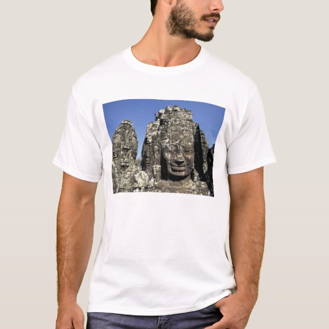 Camiseta Asia, Camboya, Siem Reap, Angkor Thom (b. Tarde (Anverso)