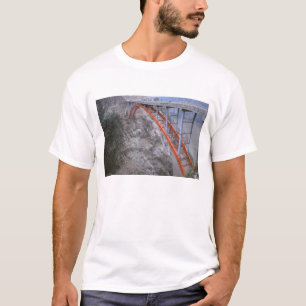 Camiseta Asia, China, río Yangtze. Zigui a Men Tian