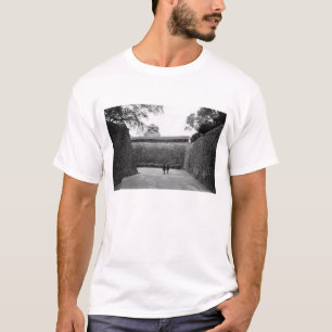 Camiseta Asia, Japón, Kumamoto. Camino principal y foso,