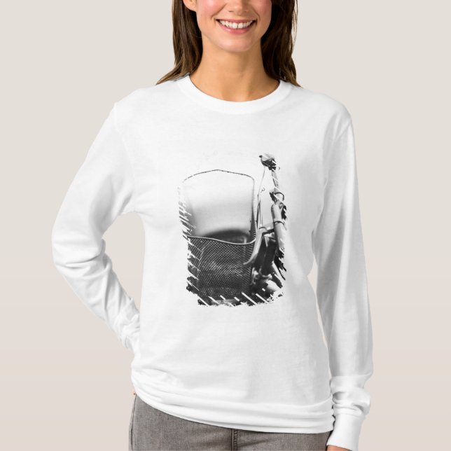 Camiseta Asia, Japón, Tokio. Cesta de bicicletas en Ginza (Anverso)